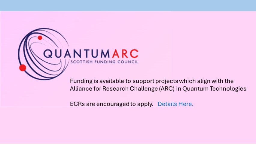 Quantum ARC logo and link to apply