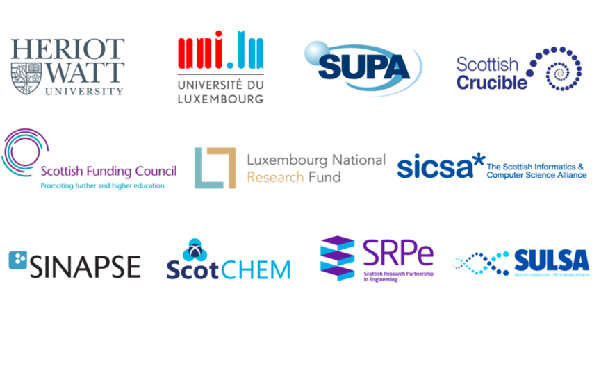 Collage of logos of the research pools and partners of the European Crucible